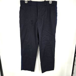 Horace Small Pants 38R Navy Blue Uniform Trousers Vintage